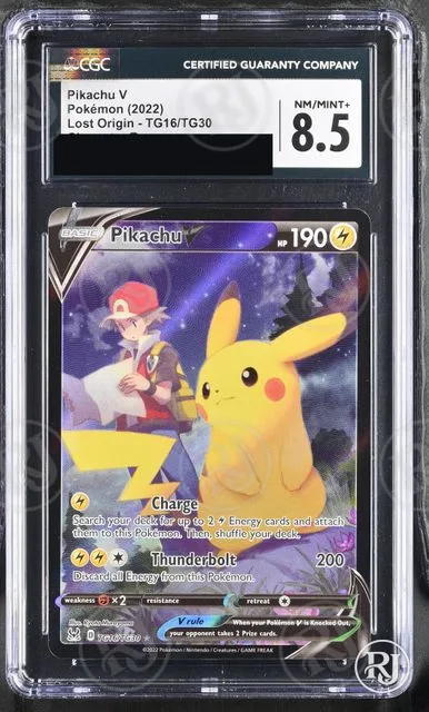 Pikachu V CGC 8.5
